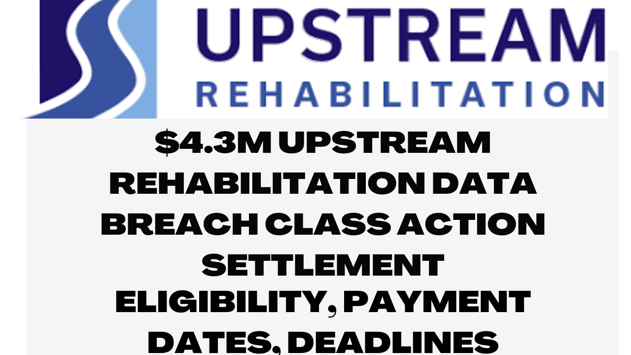 $4.3M Upstream Rehabilitation Data Breach Class Action Settlement: Eligibility, Payment Dates, Deadlines