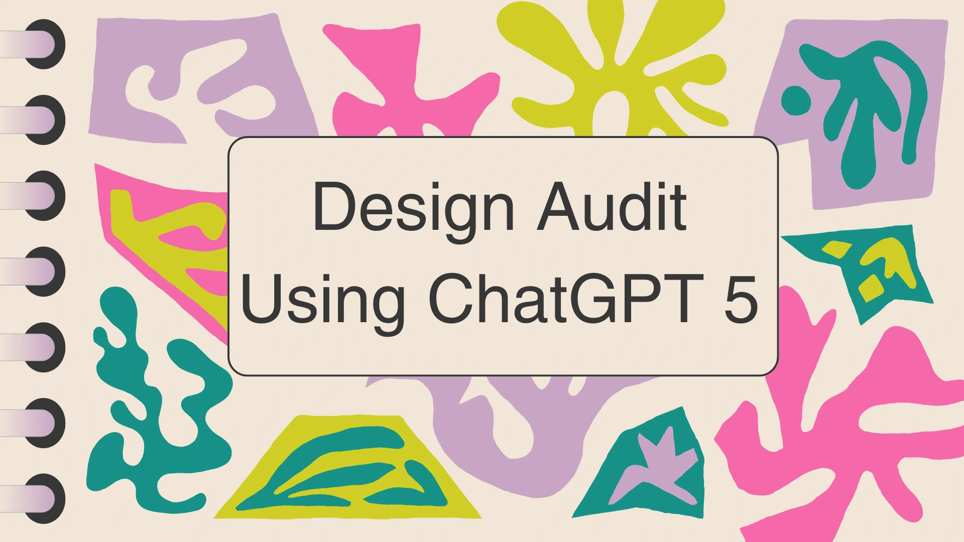 Design Audit Using ChatGPT 5