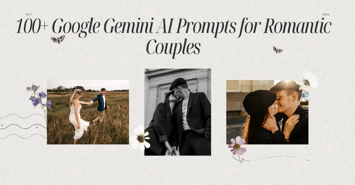 Prompts for Romantic Couple Photos