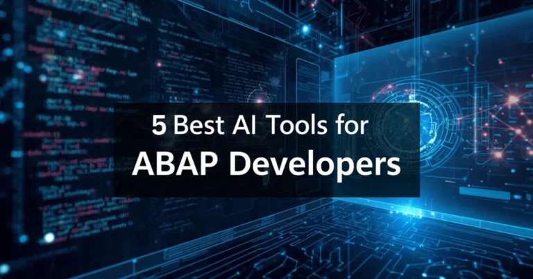 AI Tools for ABAP Developers